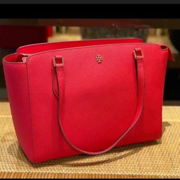 Tory Burch Bags Tory Burch Womens Emerson Small Top Zip Tote Poshmark